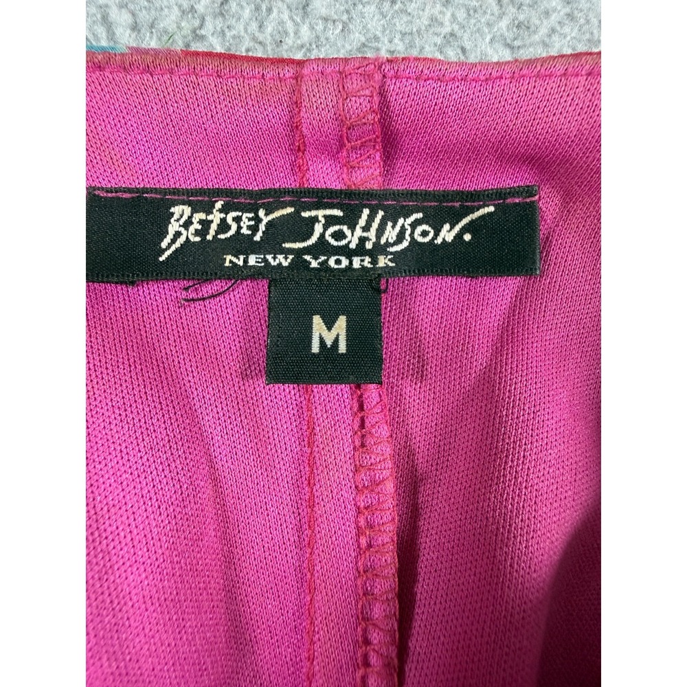 Vintage Y2K Made in USA Betsey Johnson New York Floral Slip Dress Womens Medium - Picture 7 of 9